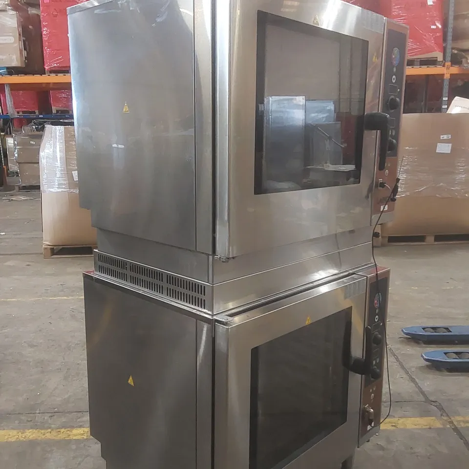 LAINOX STACKED KME081S PACKAGE COMBINATION OVENS ELECTRIC