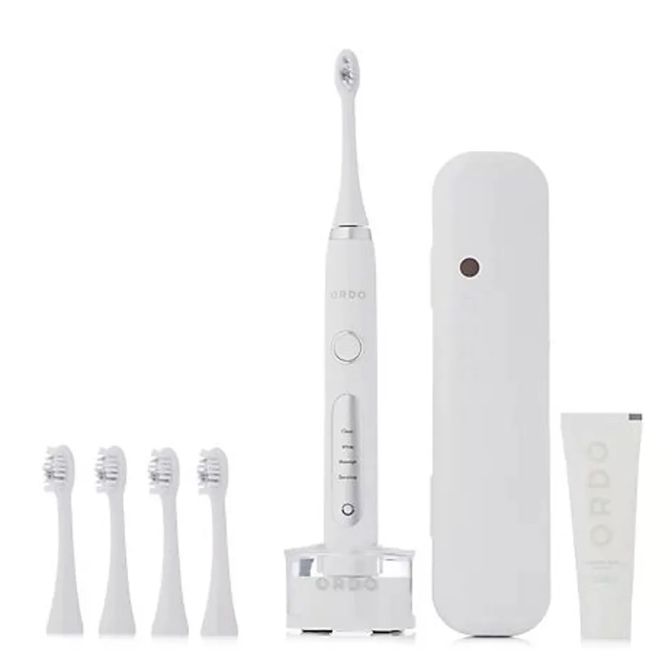 ORDO SONIC+ ELECTRIC TOOTHBRUSH TRAVEL KIT WHITE