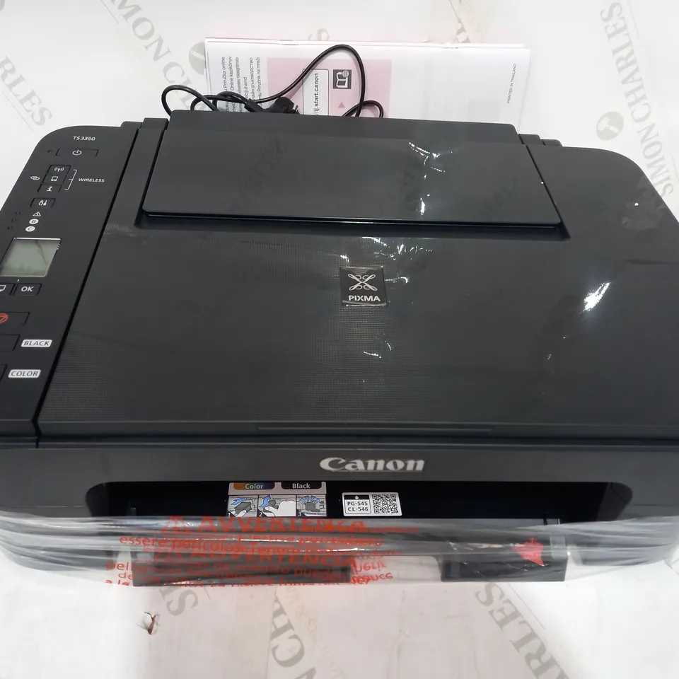 CANON PIXMA PRINTER TS3350 BLACK