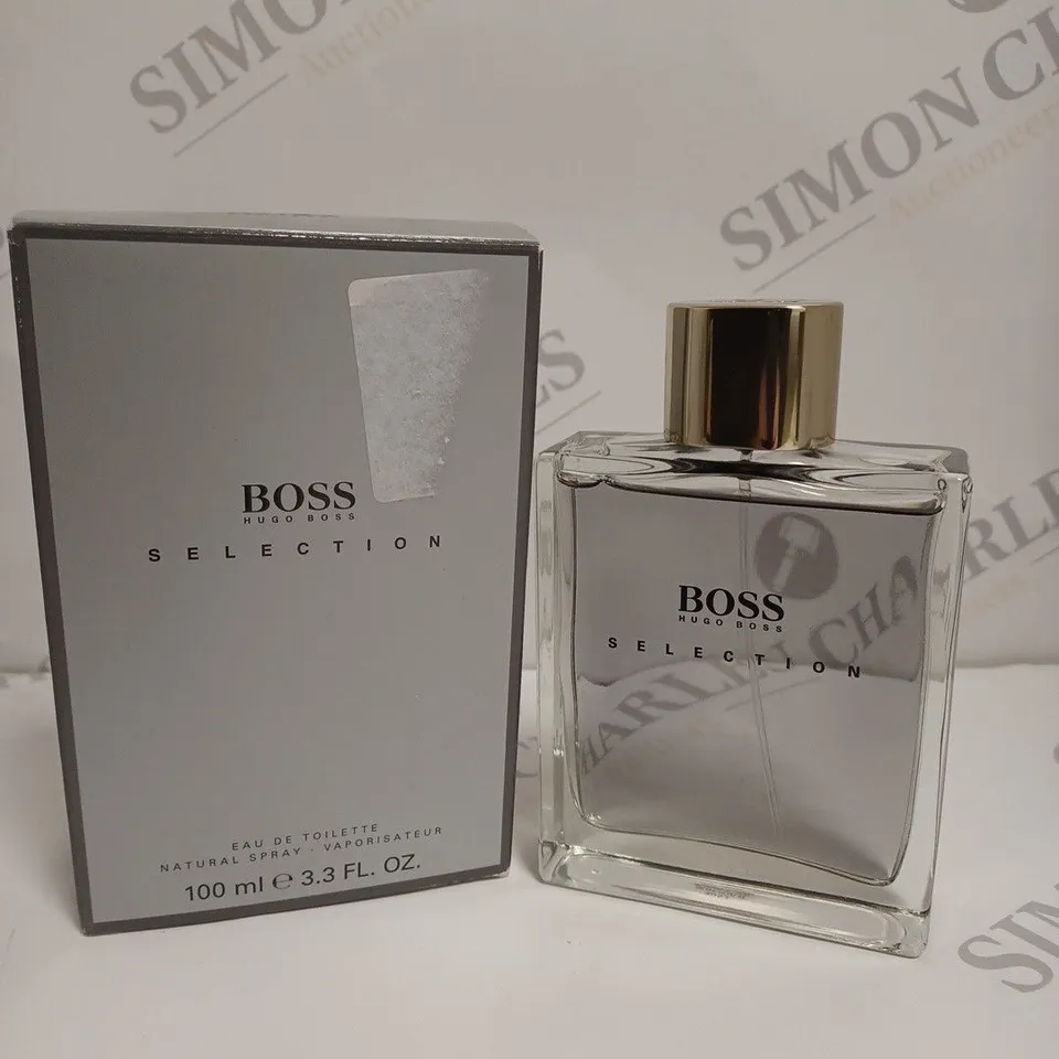 BOXED HUGO BOSS BOSS SELECTION EAU DE TOILETTE 100ML