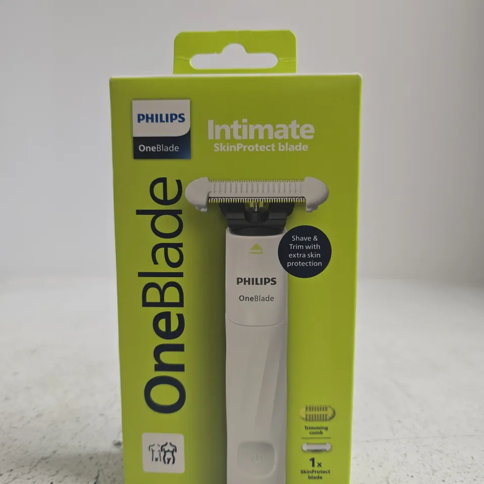 PHILIPS ONEBLADE INTIMATE SKINPROTECT BLADE – BOXED