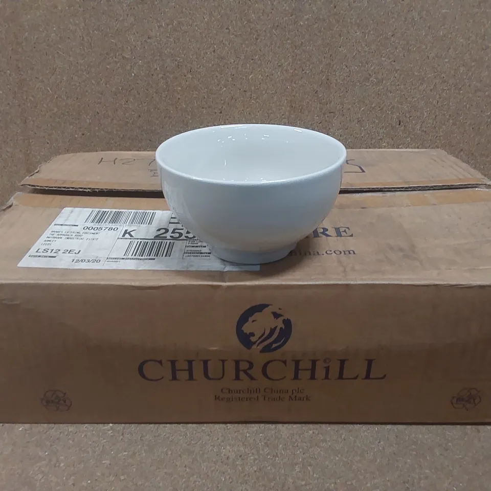 BOXED SET OF 6 CHURCHILL BOWLS