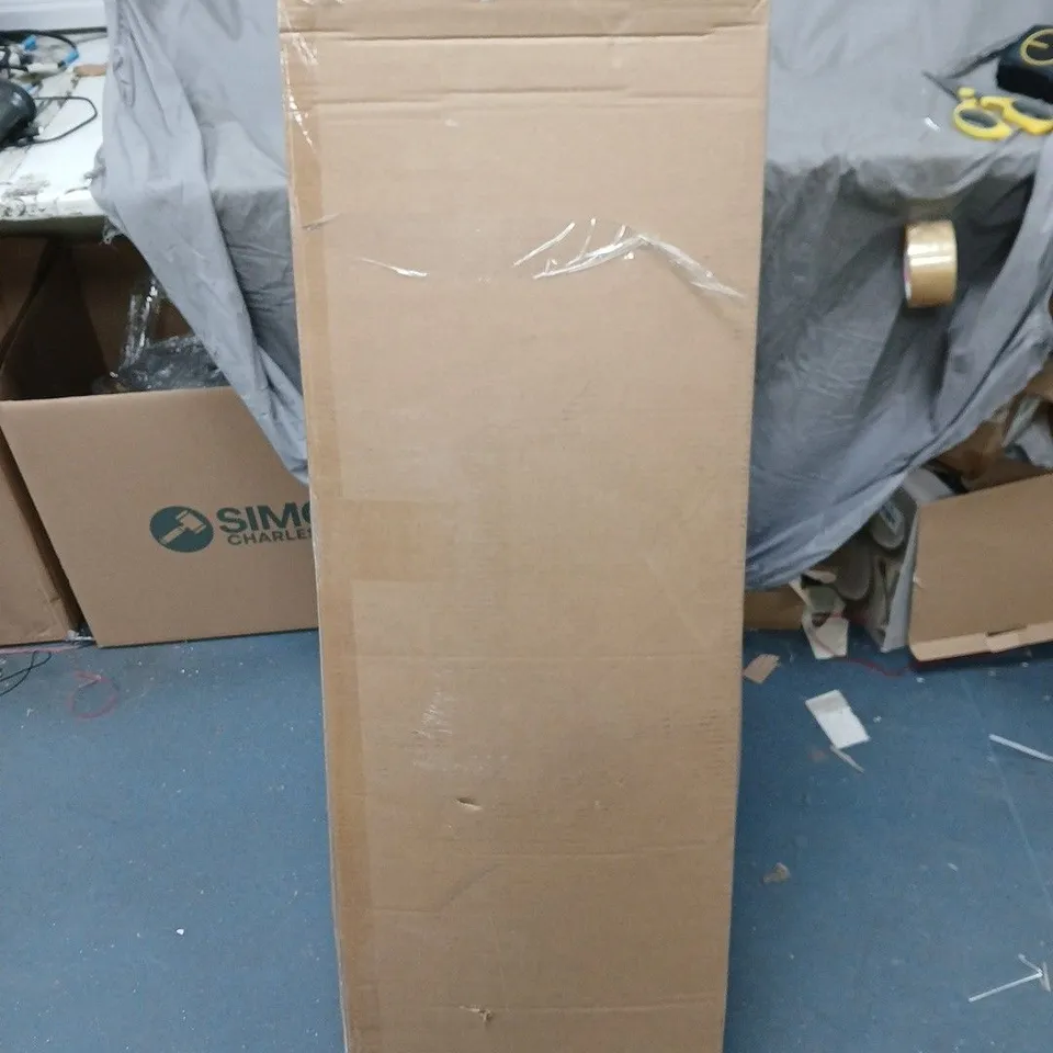 BOXED 6FT FLOCKED PRELIT DOWNSWEPT PINE TREE - COLLECTION ONLY RRP £199.99