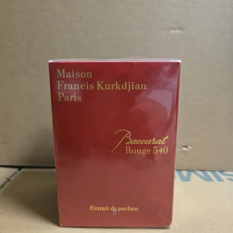 BOXED SEALED MAISON FRANCIS KURKDJIAN BACCARAT ROUGE 540 EXTRAIT DE PARFUM 70ML