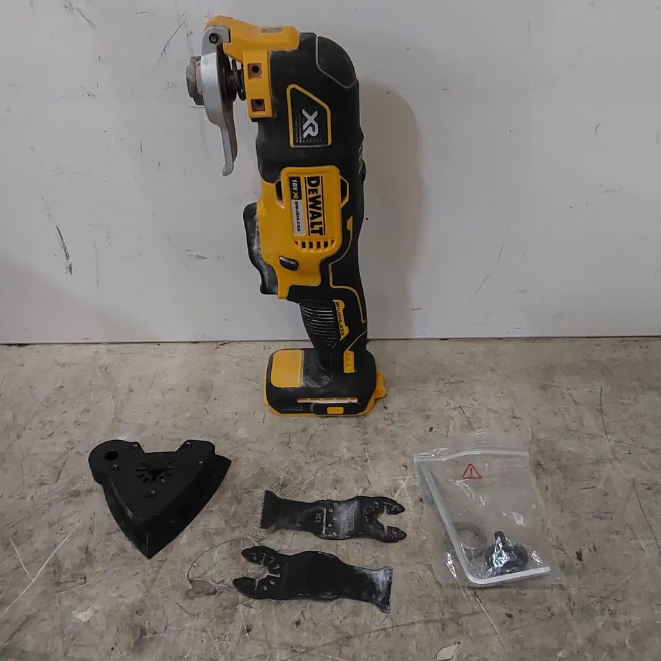 BOXED DEWALT 18V XR BRUSHLESS OSCILLATING MULTI-TOOL- MODEL: DCS355