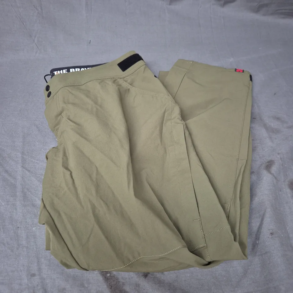 ADIDAS FIVE TEN TRAILX PANTS IN KHAKI GREEN SIZE 36W