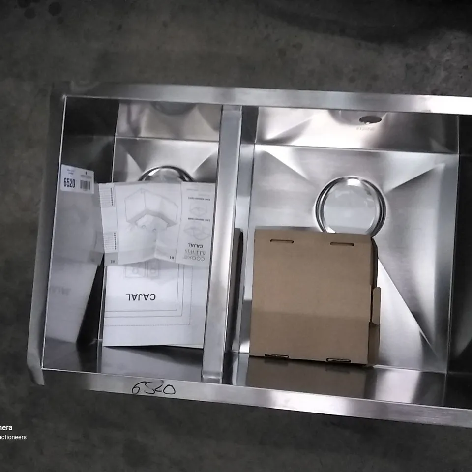 COOKE AND LEWIS SINK AND DRAINER