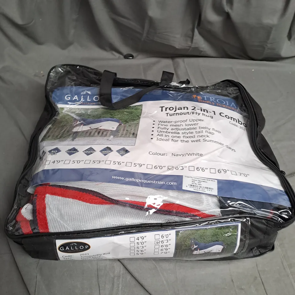 BAGGED GALLOP FLY RUG FOR HORSES