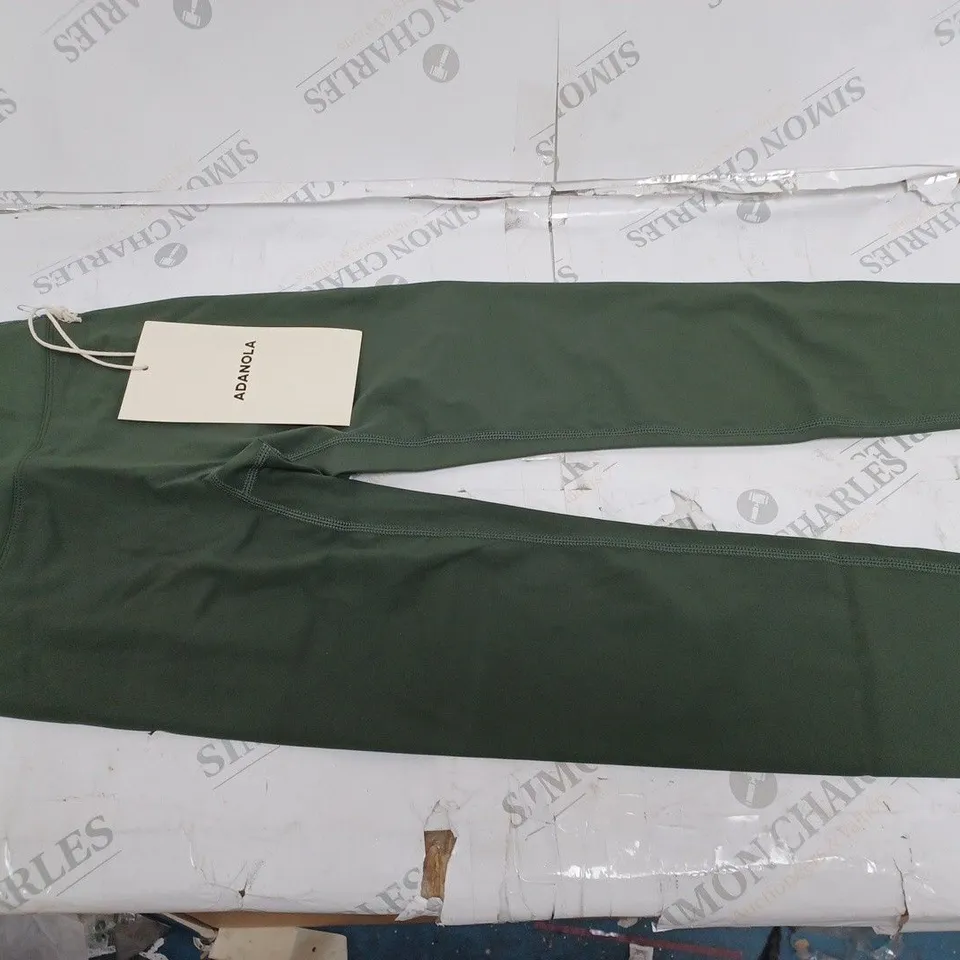 ADANOLA DARK OLIVE ULTIMATE LEGGINGS- XSMALL