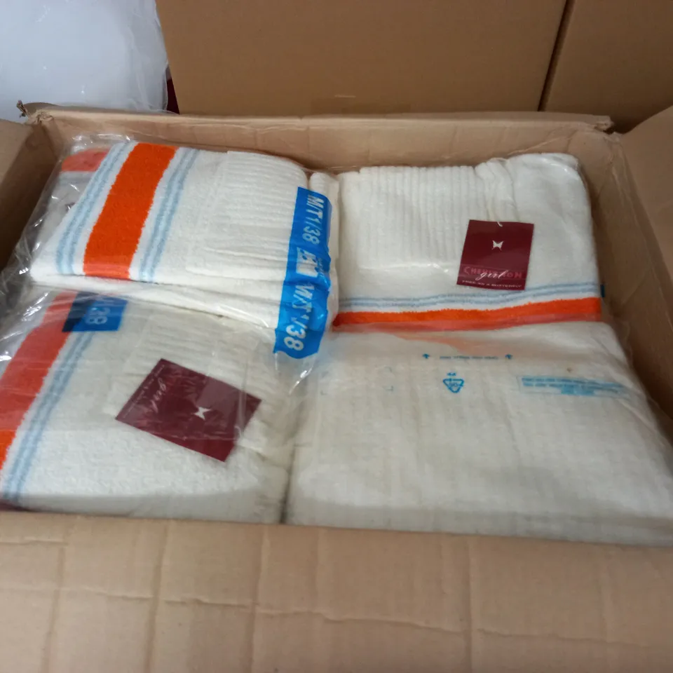 LOT OF APPROXIMATELY 35 CHEVIGNON WHITE JUMPERS - SIZE UNSPECIFIED 
