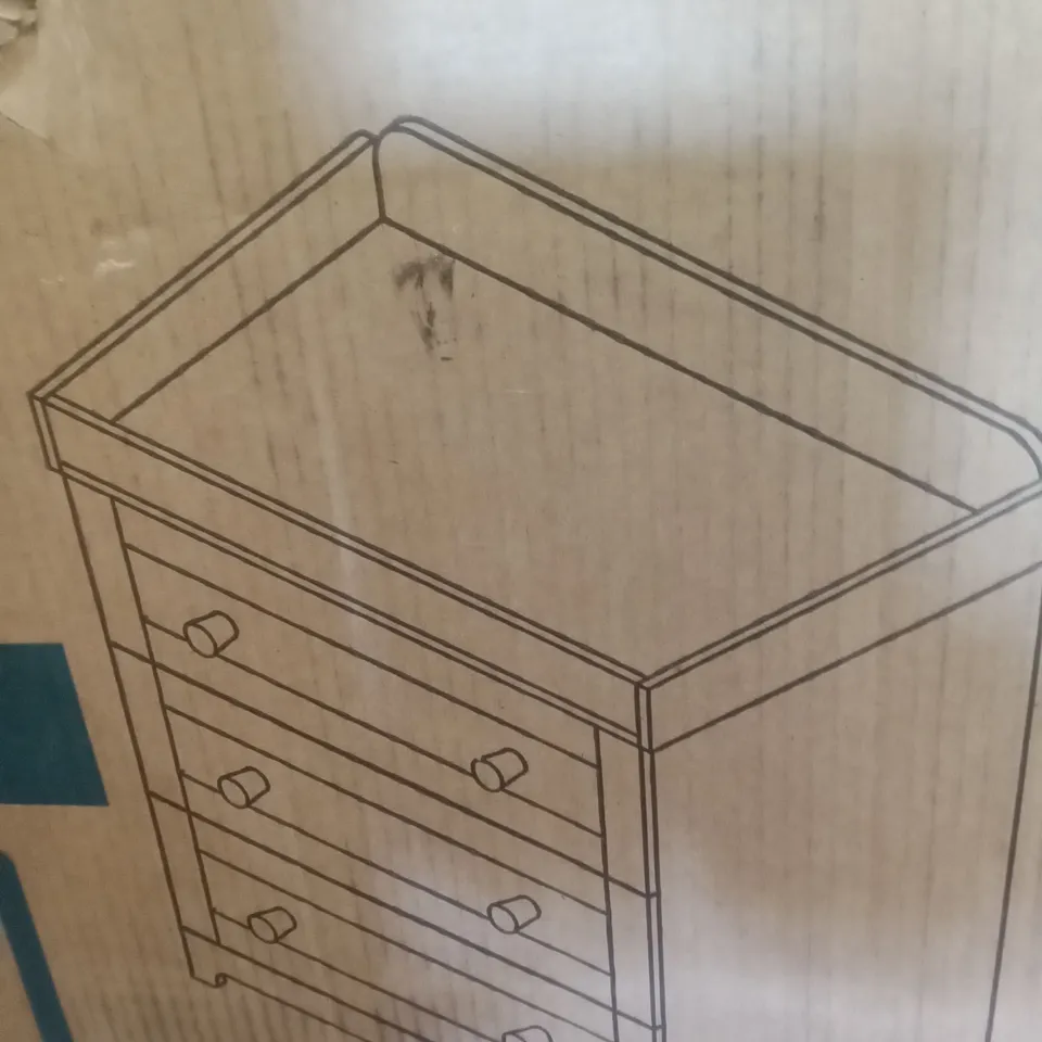 BOXED RIO CHEST CHANGER - WHITE