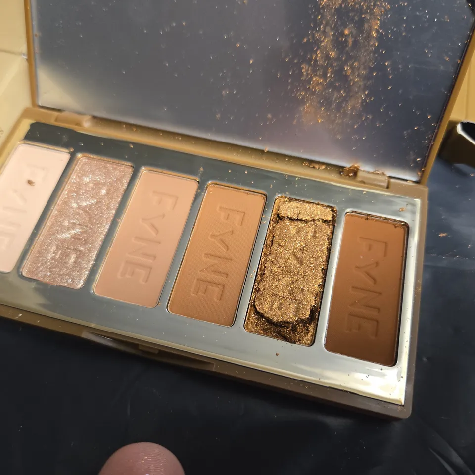 LOT OF 3 FYNE ARTBEAUTY EAT SHADOW PALLETTES