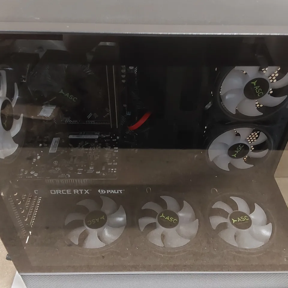 BOXED CUSTOM GAMING PC - GEFORCE RTX 3050 6GB PALIT GRAPHICS CARD, INTEL I7-2600 CPU, 600W ATX PSU, 16GB RAM, 256GB SSD ECT