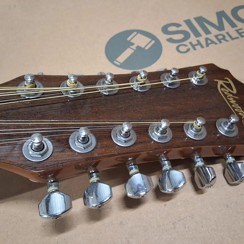 REDWOOD ACOUSTIC GUITAR RD-120-12 NL – WITH HARD CASE