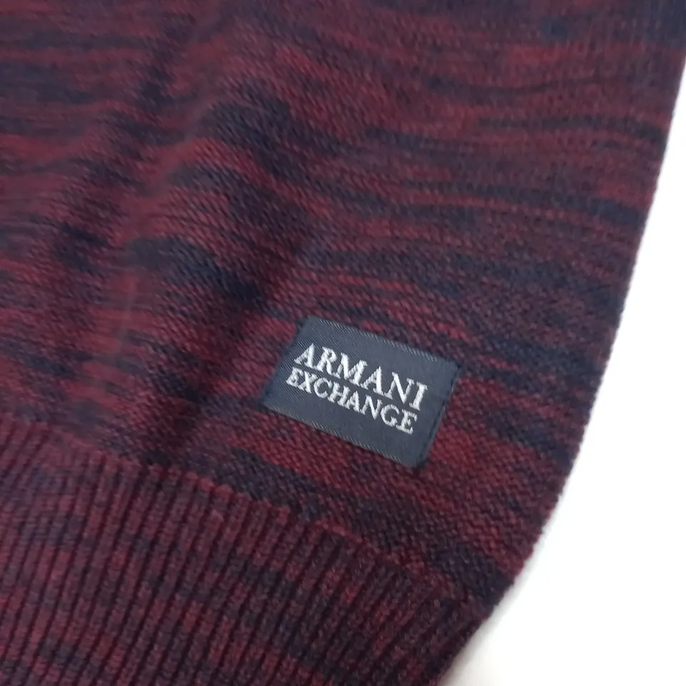 ARMANI EXCHANGE KNITTED JUMPER SIZE XL