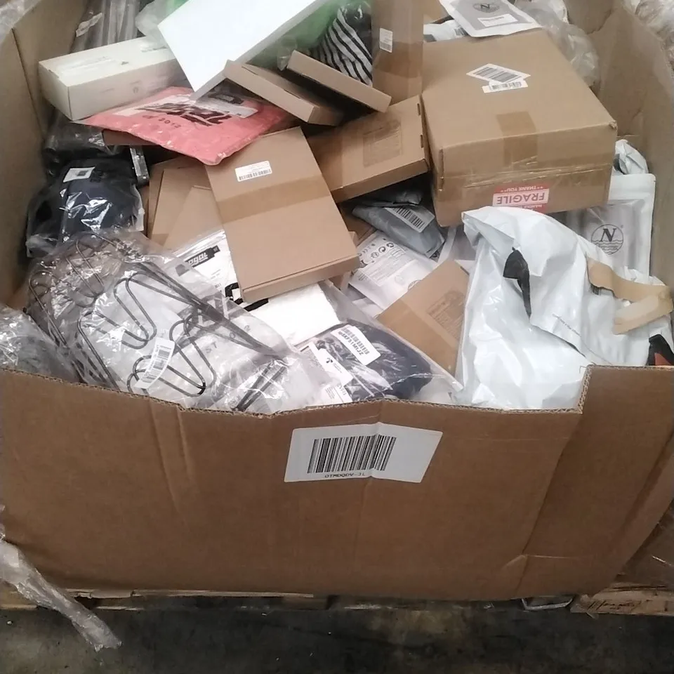 PALLET OF PHONE CASES, NURSING BRAS, CLOTHING, PINS & DIY ETC