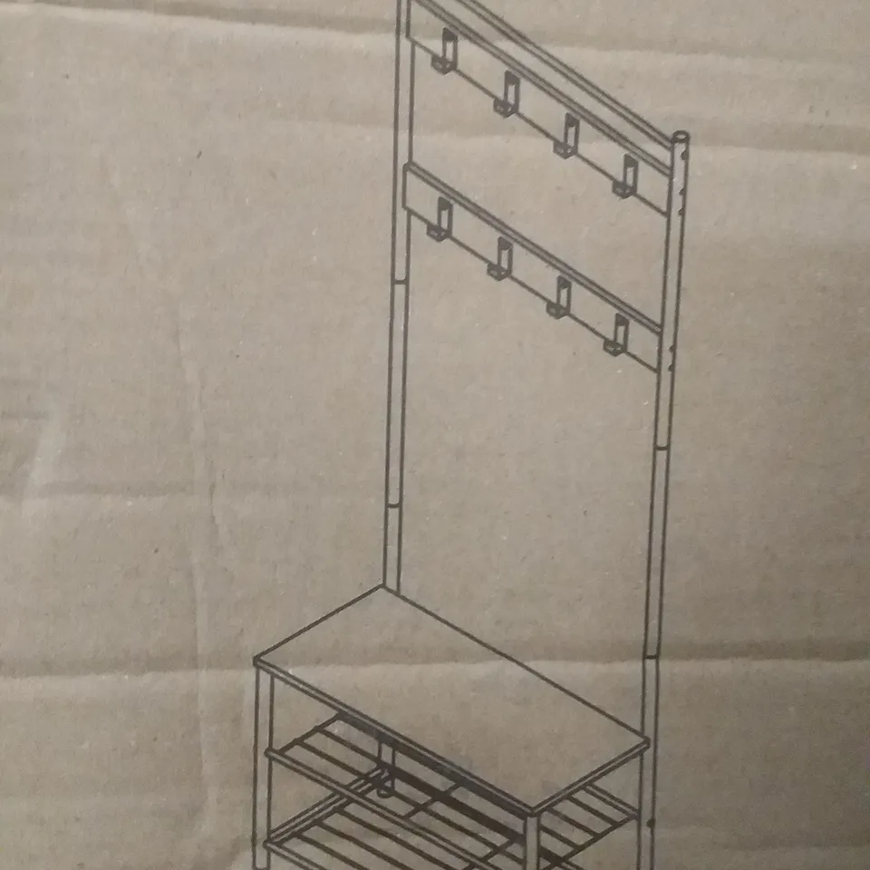 BOXED EALING HALLWAY UNIT SMALL - VINTAGE PINE