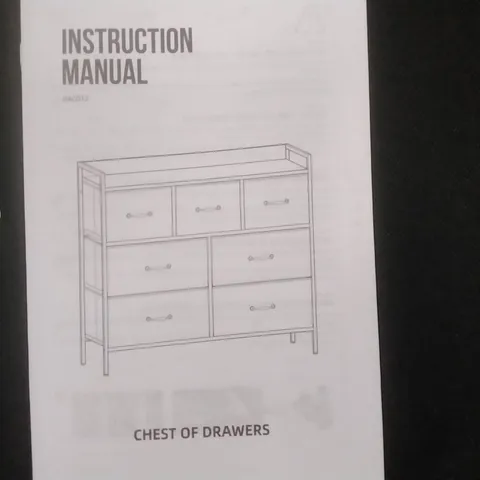BOXED CHEST OF 7 DRAWERS