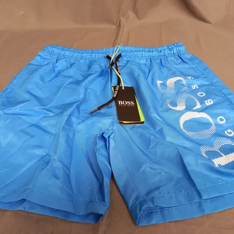 HUGO BOSS BRIGHT BLUE SWIMMING SHORTS - MEDIUM