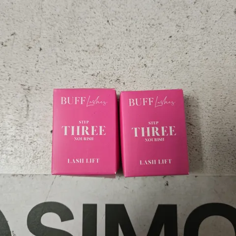 BUFF LASHES STEP THREE LASH LIFT – SET OF 2