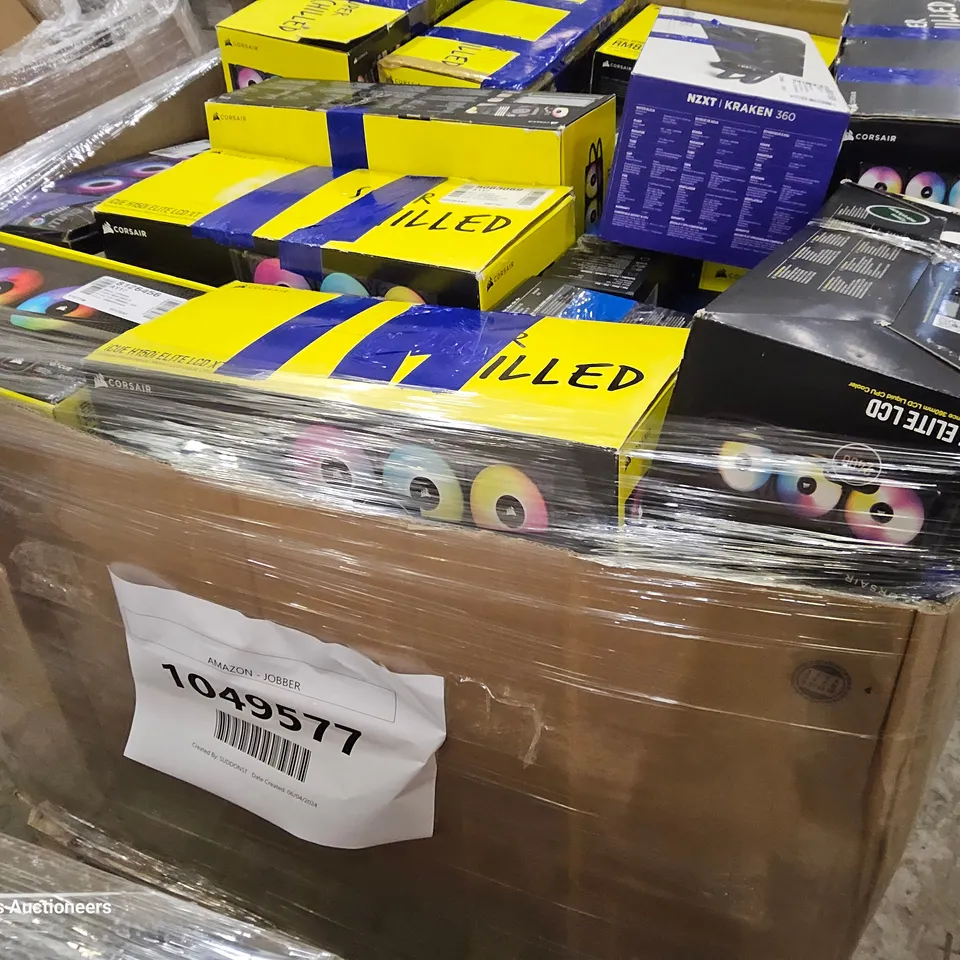 PALLET OF APPROXIMATELY 165 UNPROCESSED RAW RETURN HIGH VALUE ELECTRICAL GOODS TO INCLUDE;