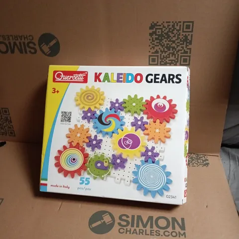 QUERCETTI KALEIDO GEARS – 55-PIECE CONSTRUCTION TOY