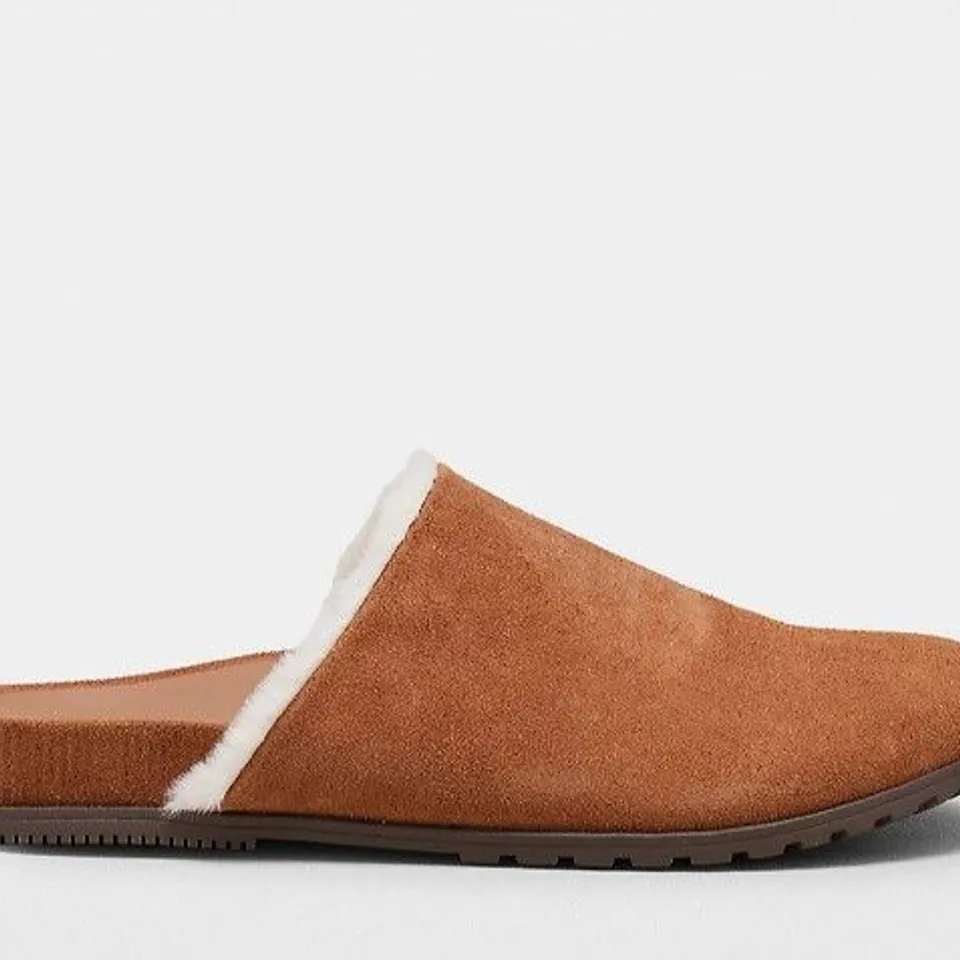 VIONIC JOYFUL ARLETTE SLIPPER TOFFEE SIZE 4.5