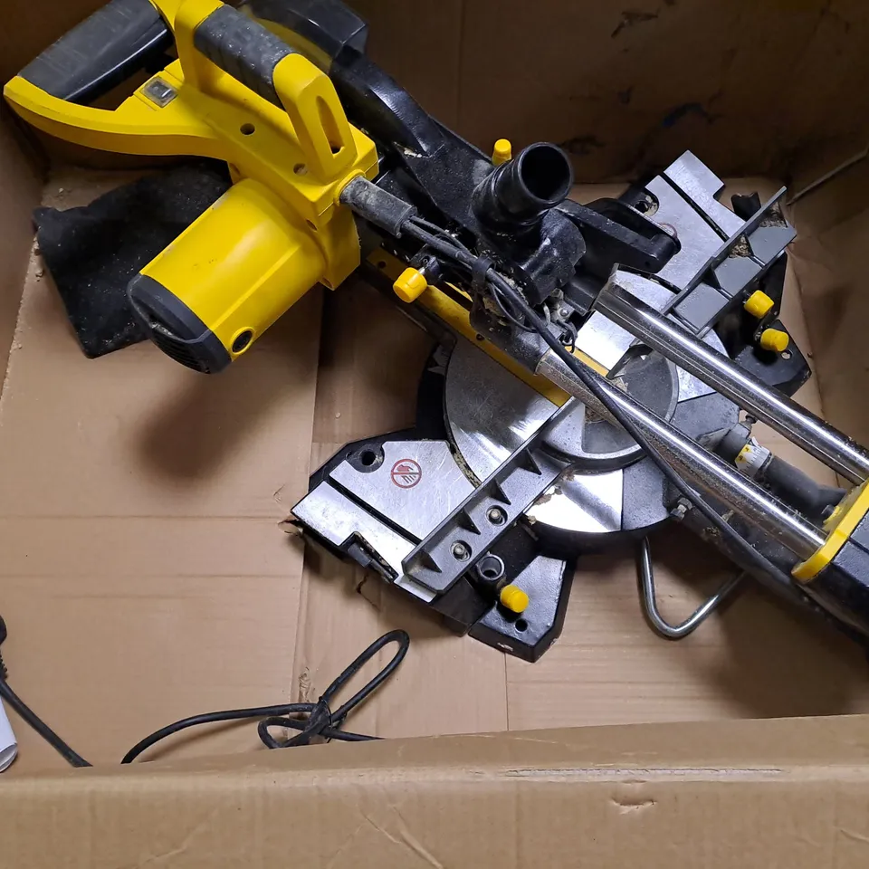 BOXED STANLEY FATMAX 216MM MITRE SAW - 1500W