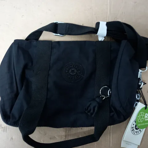 KIPLING BINA MEDIUM SHOULDER BAG IN BLACK NOIR 