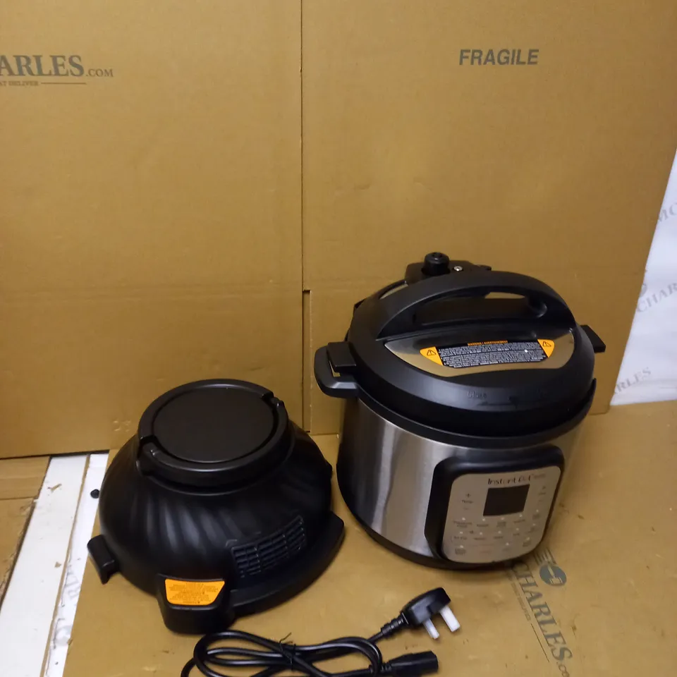 INSTANT POT DUO CRISP AIR FRYER MULTICOOKER