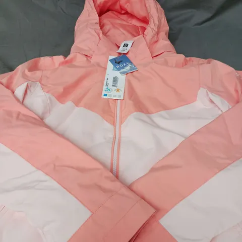 ROXY FREE JET BLOCK JACKET - SIZE SMALL