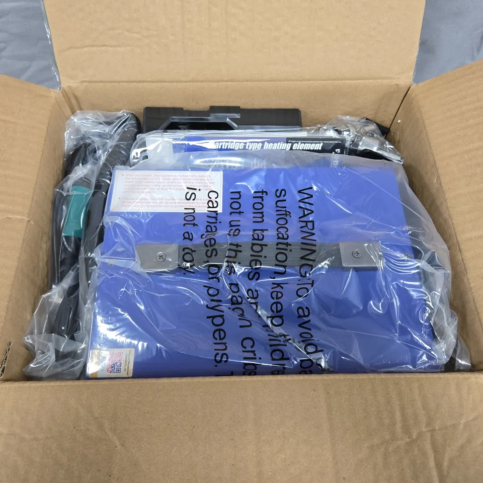 THERMOSTATIC SOLDERING STATION WITH HOT AIR REWORK STATION – BOXED