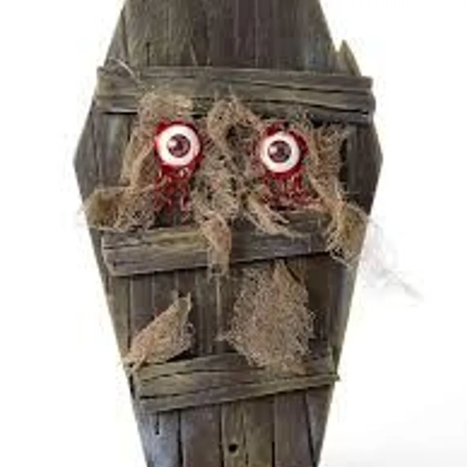 WALKING ANIMATED COFFIN WITH SOUND