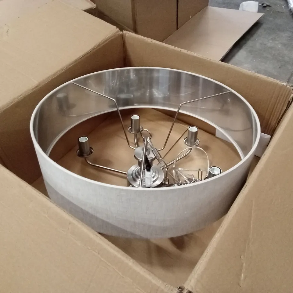 BOXED LANDOVER 6-LIGHT DRUM CHANDELIER 