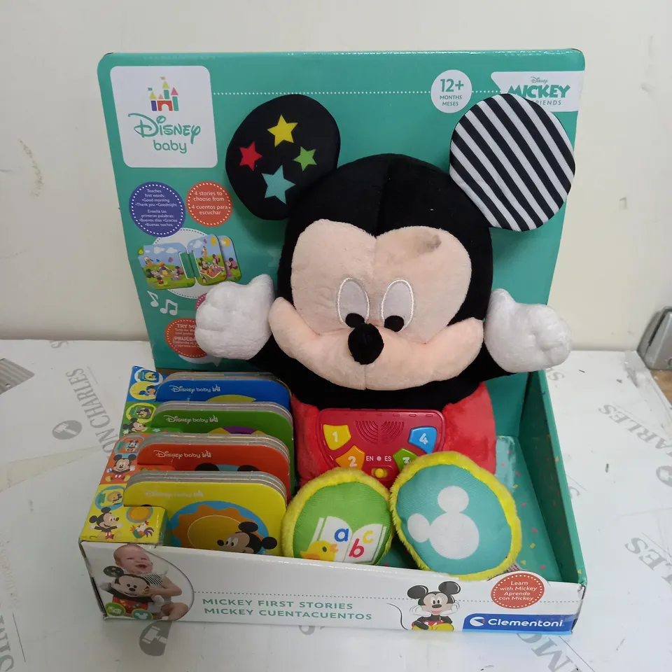 DISNEY BABY MICKEY AND FRIENDS STORYTELLING PLUSH RRP £39.99