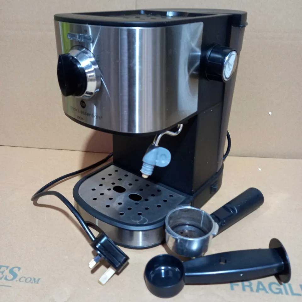 COOK'S ESSENTIALS PUMP ESPRESSO COFFEE MACHINE