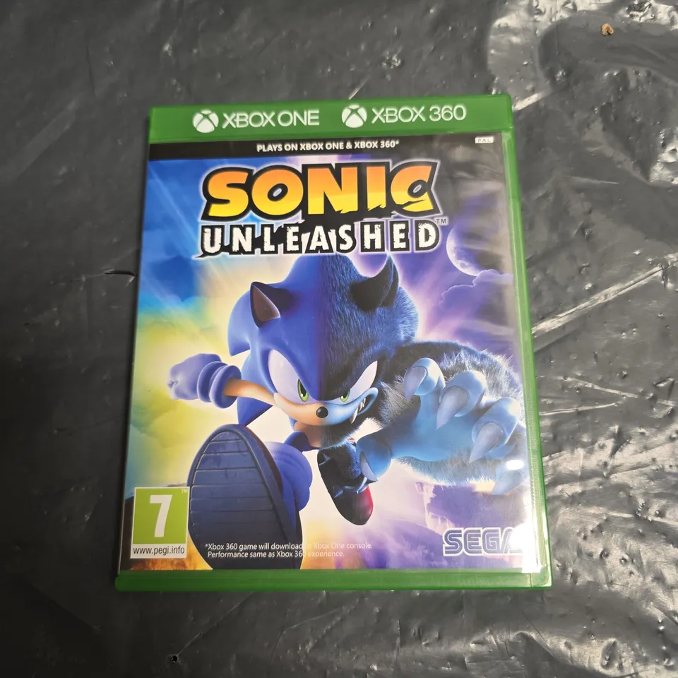 SONIC UNLEASHED – XBOX 360 / XBOX ONE CASE