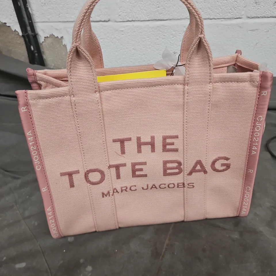 MARC JACOBS THE TOTE BAG – PINK CANVAS TOTE