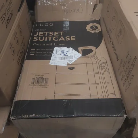 BOXED LUGG TRAVEL SUITCASE