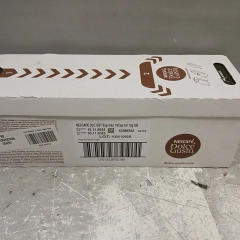 BOXED NESCAFE DOLCE GUSTO ESPRESSO INTENSO 3X112G