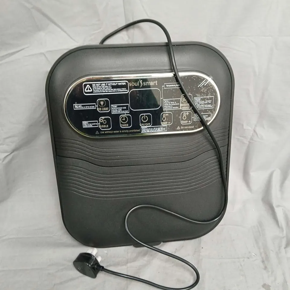 BOXED SOULSMART FOOT SPA MASSAGER – HANDY FOLDABLE, RED LIGHT THERAPY