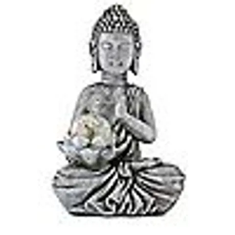 GARDEN STORIES BUDDHA STATUE SOLAR GARDEN LIGHT