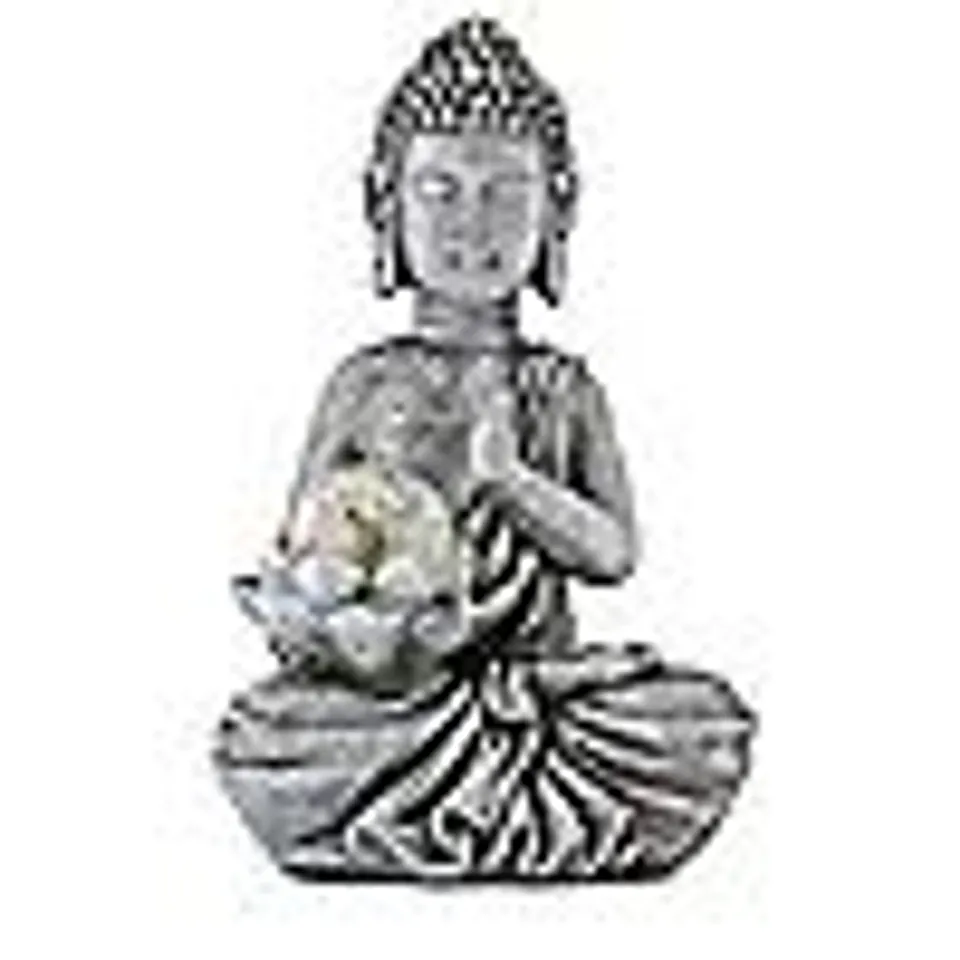 GARDEN STORIES BUDDHA STATUE SOLAR GARDEN LIGHT