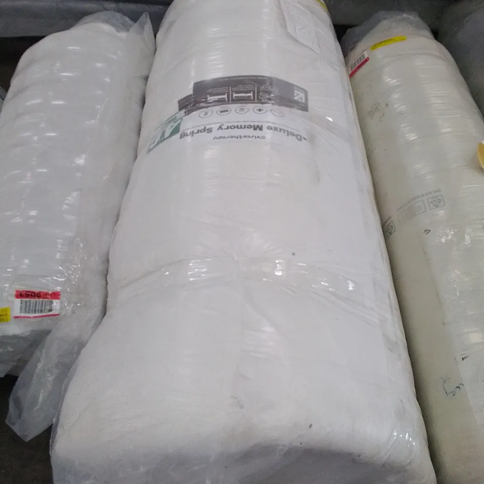 BAGGED ROLLED OPEN COIL 4'6 DOUBLE MATTRESS 