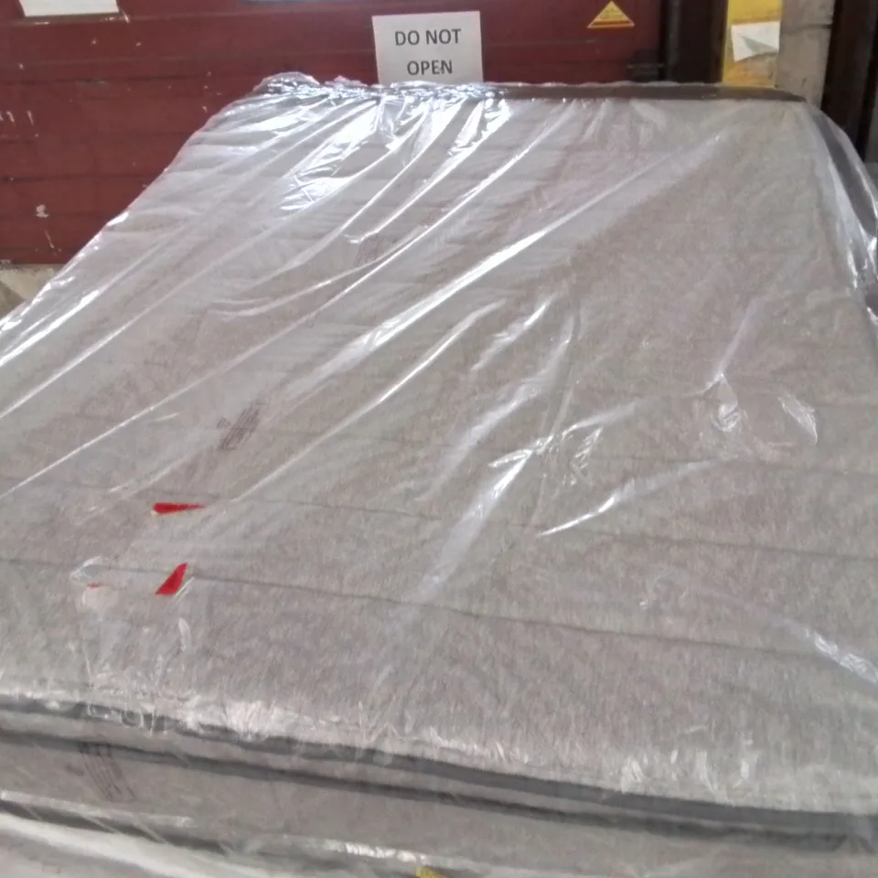 QUALITY BAGGED GAVIVI 27CM MEDIUM GEL MEMORY FOAM POCKET SPRUNG DOUBLE MATTRESS