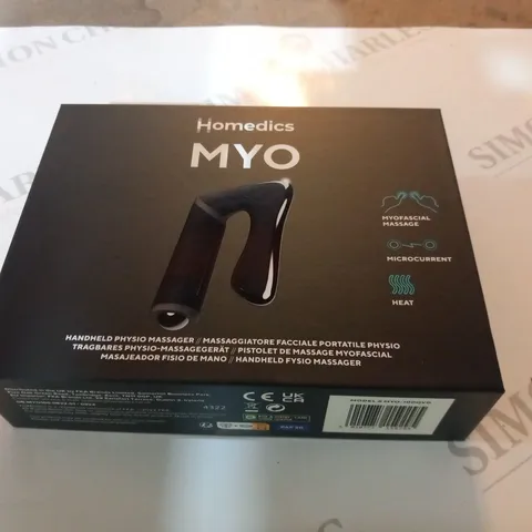 BOXED HOMEDICS MYO HANDHELD PHYSIO MASSAGER