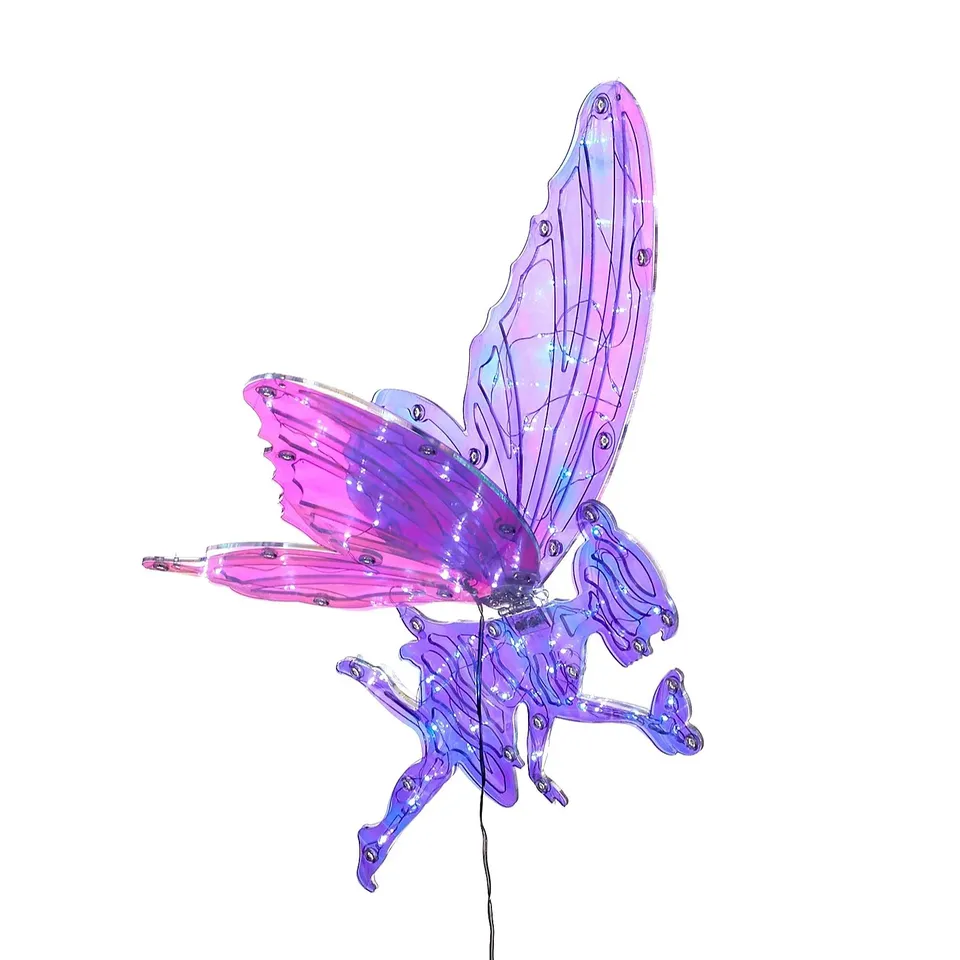 GARDEN REFLECTIONS LUMINOS FLUX BUTTERFLY FAIRY