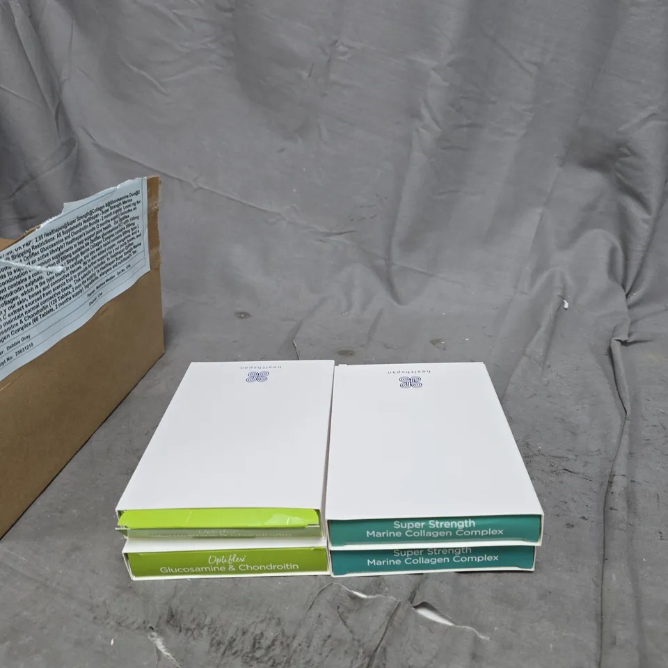 HEALTHSPAN SUPER STRENGTH COLLAGEN & GLUCOSAMINE DUO 2 MONTH SUPPLY