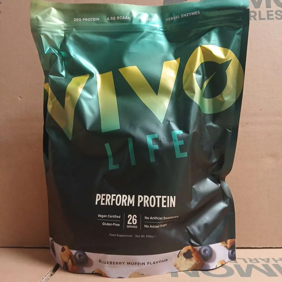 VIVO LIFE PERFORM PROTEIN (26 SERVINGS) - BLUEBERRY MUFFIN FLAVOUR