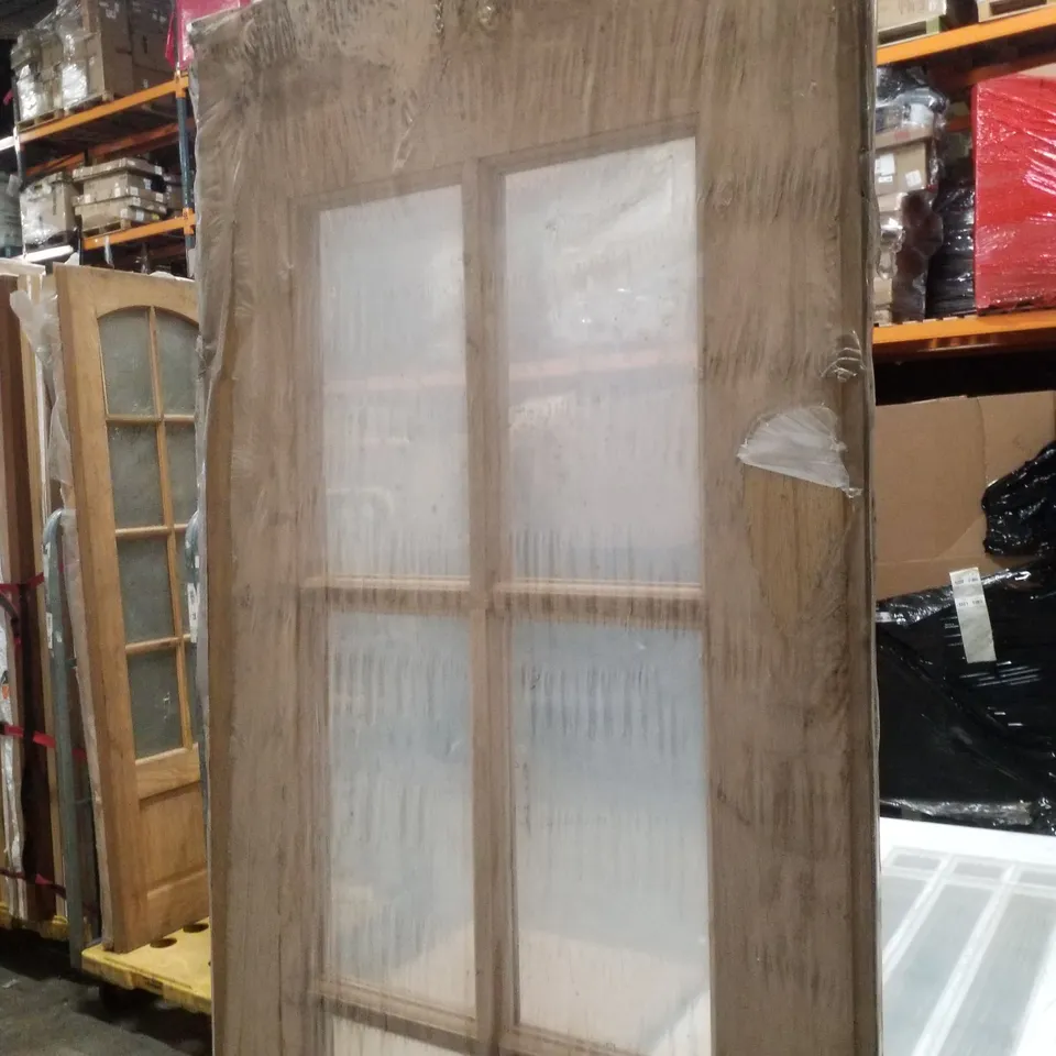 10 GLASS PANEL INTERNAL DOOR 1981×595×40MM